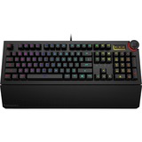 Das Keyboard 5QS Smart Keyboard, toetsenbord Zwart, US lay-out, Gamma Zulu, RGB leds, Double shot keycaps + ABS lasered