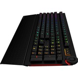Das Keyboard 5QS Smart Keyboard, toetsenbord Zwart, US lay-out, Gamma Zulu, RGB leds, Double shot keycaps + ABS lasered