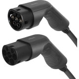 Deltaco EV-1215 e-Charge kabel Zwart, 5 meter, 1-fase, 7.6KW, 32A