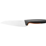Fiskars Functional Form Medium koksmes 169 mm Zwart/zilver, Japans roestvrij staal | handvat met SoftGrip