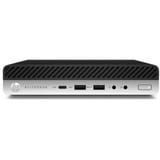 HP EliteDesk 800 G4 MP Refurbished mini-pc Zwart/zilver | i5-9500T | UHD Graphics 630 | 16 GB | 512 GB SSD