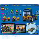 LEGO LEGOCity Motorcycle Transporter Constructiespeelgoed 