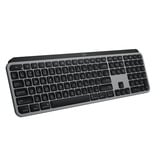 Logitech MX Keys S for Mac toetsenbord Grijs, US-International lay-out (QWERTY), 100%, Bluetooth Low Energy