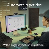 Logitech MX Keys S for Mac toetsenbord Grijs, US-International lay-out (QWERTY), 100%, Bluetooth Low Energy