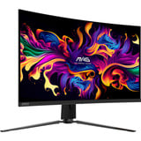 MSI MAG 321CUP QD-OLED 31.5" 4K UHD curved gaming monitor Zwart, HDMI, DisplayPort, USB-C, 165 Hz