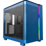 Montech KING 95 midi tower behuizing Blauw | 2x USB-A | 1x USB-C | RGB | Tempered Glass