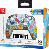 PowerA Geavanceerde draadloze controller voor Nintendo Switch - Fortnite-stickerwaanzin 