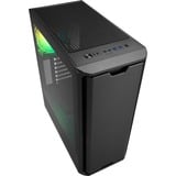 Sharkoon SK3 RGB midi tower behuizing Zwart | 3x USB-A | RGB | Tempered Glass