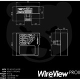 Thermal Grizzly WireView Pro II sensor Zwart, Reversed, 12V-2x6-Pin, USB-C