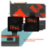 Thermal Grizzly WireView Pro II sensor Zwart, Reversed, 12V-2x6-Pin, USB-C