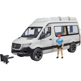 bruder Mercedes Benz Sprinter Camper met chauffeur Modelvoertuig 02672