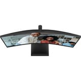 AOC CU34E4CV 34" Curved UltraWide monitor Zwart, 2x HDMI, DisplayPort, USB-A/B/C, RJ-45