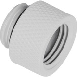 Alphacool Eiszapfen verlengstuk G1/4 AG naar G1/4 IG - White verlenging Wit