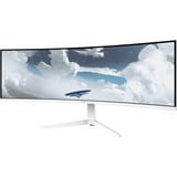 Arozzi Nova Curved 49" v2 UltraWide gaming monitor Wit, 1x DisplayPort, 2x HDMI, 1x USB-C, 2x USB-A, 165 Hz