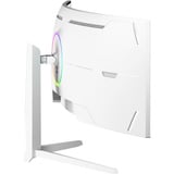 Arozzi Nova Curved 49" v2 UltraWide gaming monitor Wit, 1x DisplayPort, 2x HDMI, 1x USB-C, 2x USB-A, 165 Hz