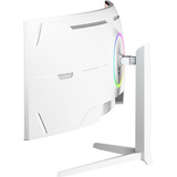 Arozzi Nova Curved 49" v2 UltraWide gaming monitor Wit, 1x DisplayPort, 2x HDMI, 1x USB-C, 2x USB-A, 165 Hz