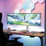 Arozzi Nova Curved 49" v2 UltraWide gaming monitor Wit, 1x DisplayPort, 2x HDMI, 1x USB-C, 2x USB-A, 165 Hz