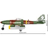 COBI Historical Collection - Messerschmitt Me 262-1A Constructiespeelgoed Schaal 1:32