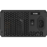 Corsair HX1200i, 1200 Watt voeding  Zwart, 5x PCIe, Kabelmanagement