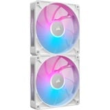 Corsair iCUE LINK RX140 MAX RGB 140mm PWM Thick Fans Starter Kit case fans Wit, 2 stuks, 140 x 140 x 30 mm