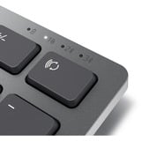 Dell Premier Multi-Device draadloos toetsenbord en draadloze muis - KM7321W desktopset Grijs, US lay-out (QWERTY), 100%, Bluetooth 5.0, DPI:1000 - 4000