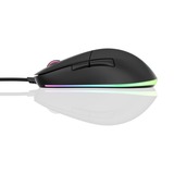 Endgame Gear XM1 RGB gaming muis Zwart, 50 - 16.000 dpi