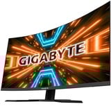 GIGABYTE G32QC A 32" Curved gaming monitor Zwart, 2x HDMI, 1x DisplayPort, 2x USB-A, 1x USB-B, 165 Hz
