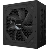 GIGABYTE GP-UD1000GM 1000W voeding  Zwart, 6x PCIe, Full Kabelmanagement