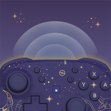 HORI  gamepad Donkerpaars/goud