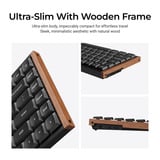 Keychron K3 Ultra 8K Wireless Custom Mechanical Keyboard Zwart, US lay-out (QWERTY), Keychron Milk POM Banana, 75%, RGB leds, LSA Double-shot PBT, USB-C | 2.4 GHz | Bluetooth 5.2