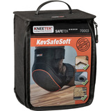 Kneetek SAFETEK KevSafeSoft kniebescherming Zwart/rood
