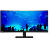 Lenovo ThinkVision T34w-20 Refurbished 34" Curved UltraWide monitor Zwart, 1x HDMI, 1x DisplayPort, USB-A, USB-C 