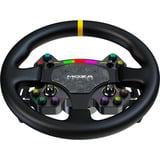 MOZA RS V2 stuurwiel + R12 V2 stuurbasis + SR-P Pedal Set (Throttle + Brake) Bundel Zwart, Basis, stuur en pedalen