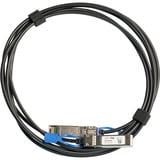 MikroTik XS+DA0001 Direct attach cable kabel Zwart, 1 meter