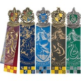 Noble Collection Harry Potter: Crest Bookmarks 5 Piece Set
