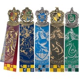 Noble Collection Harry Potter: Crest Bookmarks 5 Piece Set 