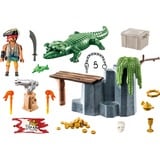 PLAYMOBIL Pirates - Piraat met alligator Constructiespeelgoed 71473