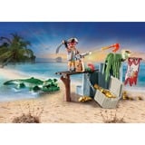 PLAYMOBIL Pirates - Piraat met alligator Constructiespeelgoed 71473