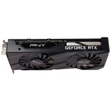 PNY GeForce RTX 3060 12GB VERTO Dual Fan LHR grafische kaart Zwart, 3x DisplayPort, 1x HDMI