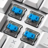 Sharkoon PureWriter RGB mechanisch gaming toetsenbord Wit, US lay-out (QWERTY), Kailh Choc Low Profile Blue, 100%, RGB leds