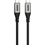 Sitecom USB-C 240 Watt Power kabel Zwart, 1 meter