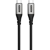Sitecom USB-C naar USB-C 240 Watt Power kabel Zwart, 1 meter
