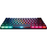 SteelSeries Apex Pro Mini Gen 3, gaming toetsenbord Zwart, US lay-out, SteelSeries OmniPoint 3.0, 60%, RGB leds, Double Shot PBT Keycaps