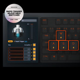 SteelSeries Apex Pro Mini Gen 3, gaming toetsenbord Zwart, US lay-out, SteelSeries OmniPoint 3.0, 60%, RGB leds, Double Shot PBT Keycaps