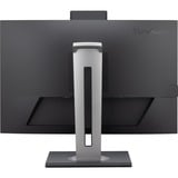 ViewSonic Video Conferencing Docking Monitor VG2757V-2K 27"  Zwart (mat)/grijs, 1x HDMI, 1x DisplayPort, USB-A, USB-C, audio