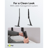 goobay TV Table Stand 32 - 70 inch (81 - 178 cm), max. 50 kg standaard Zwart