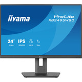 iiyama ProLite XB2495WSC-B1 24" monitor Zwart (mat), HDMI, USB-C, Audio, 100 Hz