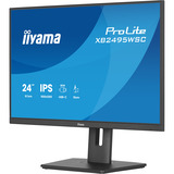 iiyama ProLite XB2495WSC-B1 24" monitor Zwart (mat), HDMI, USB-C, Audio, 100 Hz