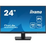 iiyama ProLite XU2493HSU-B6 24" monitor Zwart (mat), HDMI, DisplayPort, USB, Audio