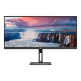 AOC U34V5C/BK 34" UltraWide monitor Zwart, 100 Hz, WQHD, HDMI, Display Port, USB-C, Audio, FreeSync